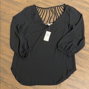 NWT | Back Cut-Out Blouse
